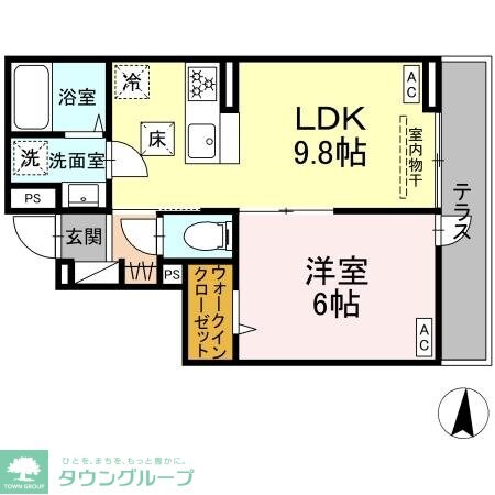 セレスティア加賀の物件間取画像