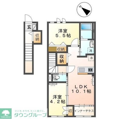 爽海Lien(ソウカイリアン)の物件間取画像