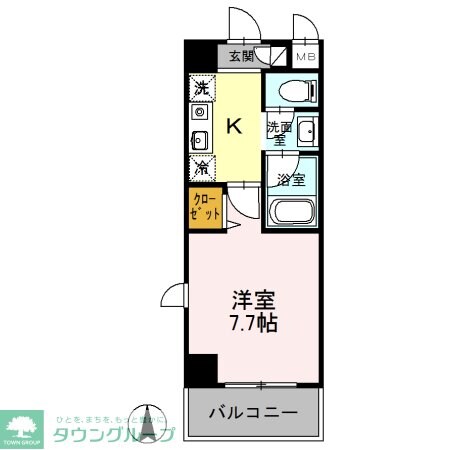 クリエール吉川の物件間取画像