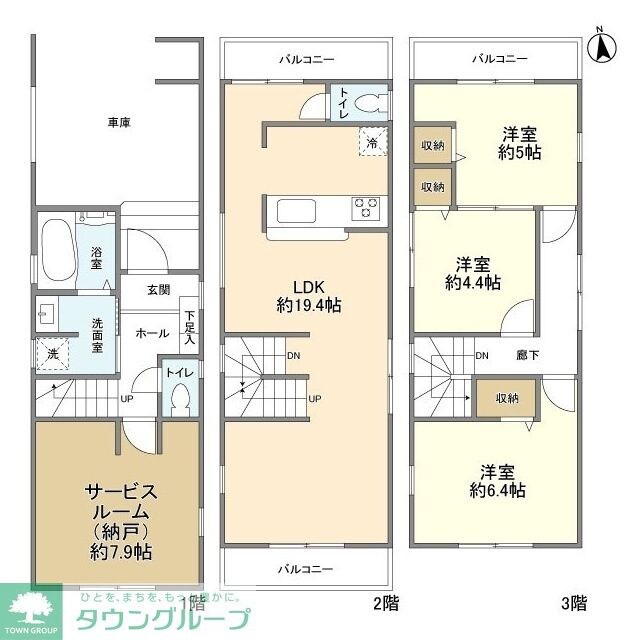 Kolet川口前川#03の物件間取画像