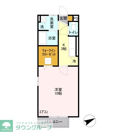 SUNSHINE BELLの物件間取画像