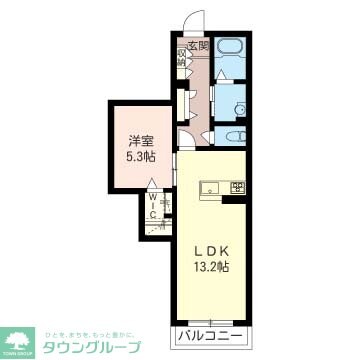 アルフラット西青木の物件間取画像