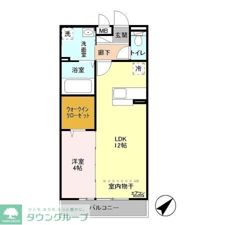 フェルメールの物件間取画像