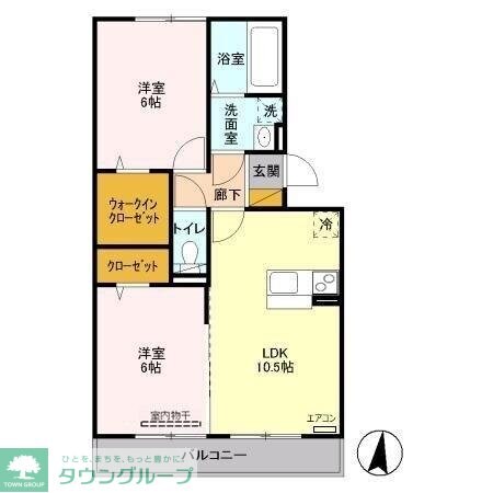 Symphony Aの物件間取画像