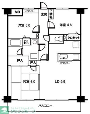 アン・リミエールの物件間取画像