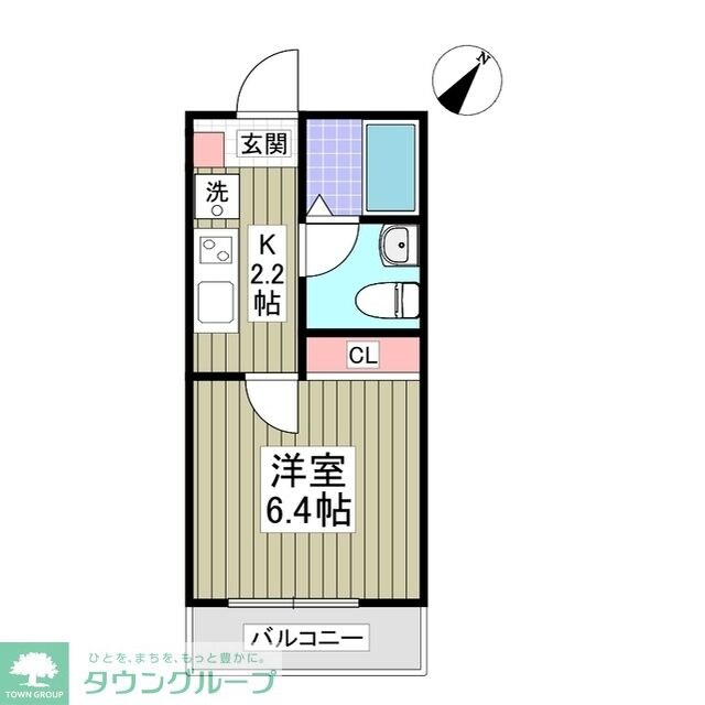 戸塚東3丁目アパートの物件間取画像