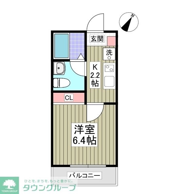 戸塚東3丁目アパートの物件間取画像