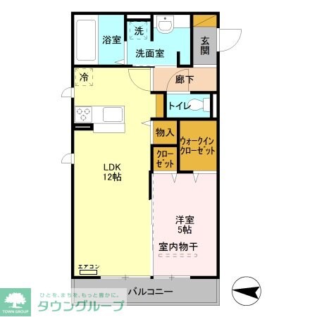 レーヴ IIの物件間取画像