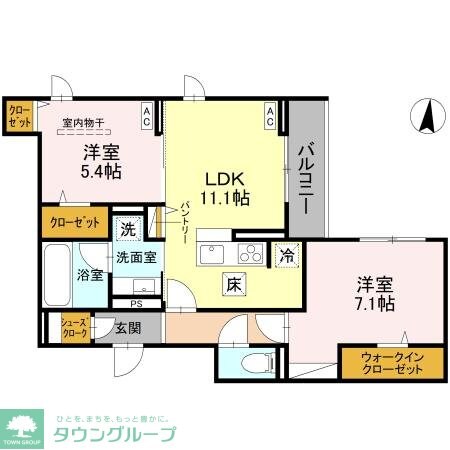 fortuna duoの物件間取画像