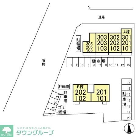 プランドール谷中 Aの物件内観写真