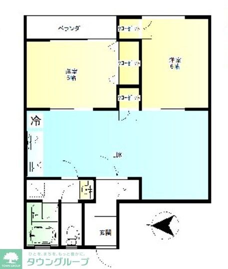スターハイツ蒲生の物件間取画像