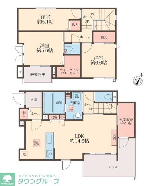 Grand Villaの物件間取画像