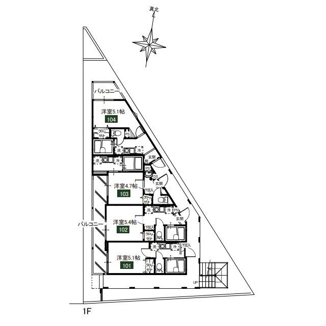 メルディア南元宿2丁目の物件間取画像