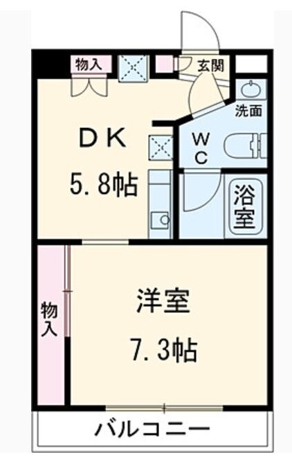 KS-DIOの物件間取画像