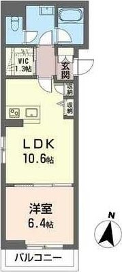 ル シエルの物件間取画像