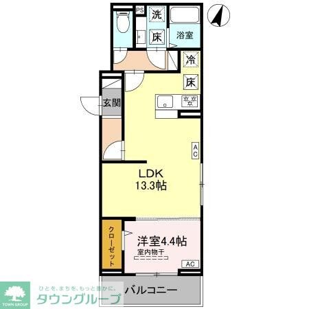 ノーブルヴィラ南浦和の物件間取画像