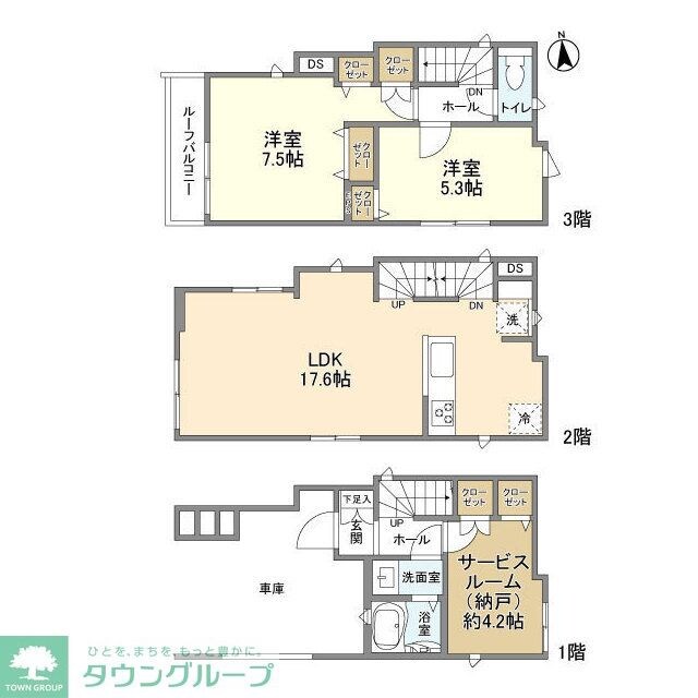 Kolet西川口#11の物件間取画像