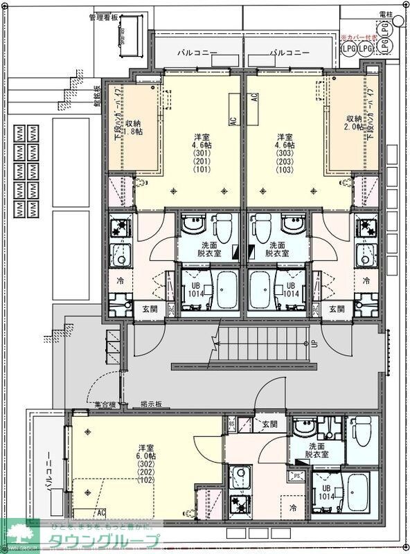 KEIAI RESIDENCE 東大宮の物件間取画像