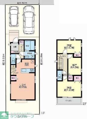 (仮称)西町4丁目戸建ての物件間取画像