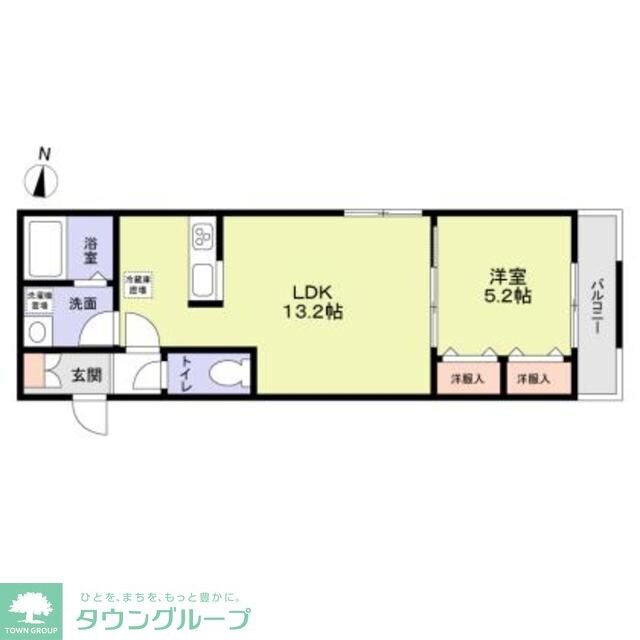 LUGEND大宮の物件間取画像