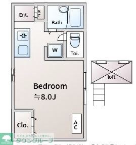 シェモアIIの物件間取画像