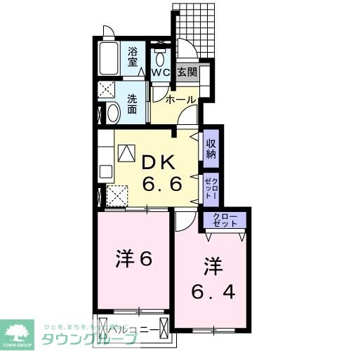 エテルノ ブリ-ズ IIの物件間取画像