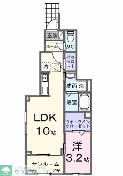ルリアンの物件間取画像