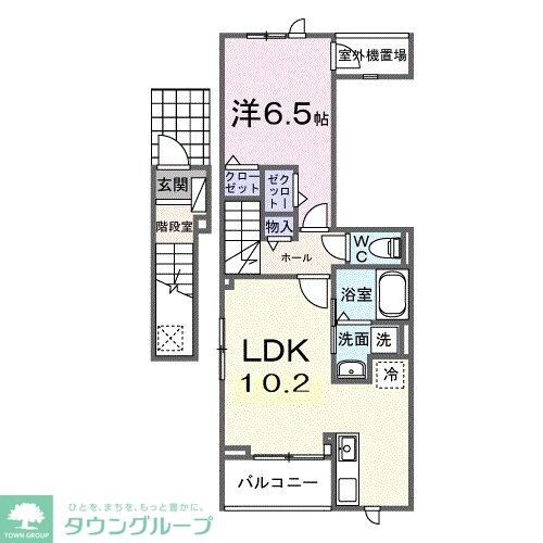 ルリアンの物件間取画像