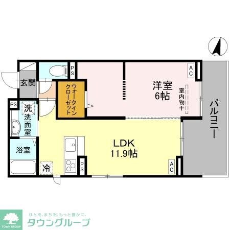 グランヴィルの物件間取画像