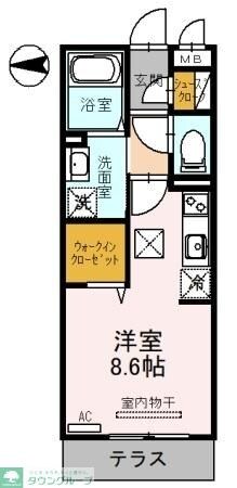 フェルカの物件間取画像