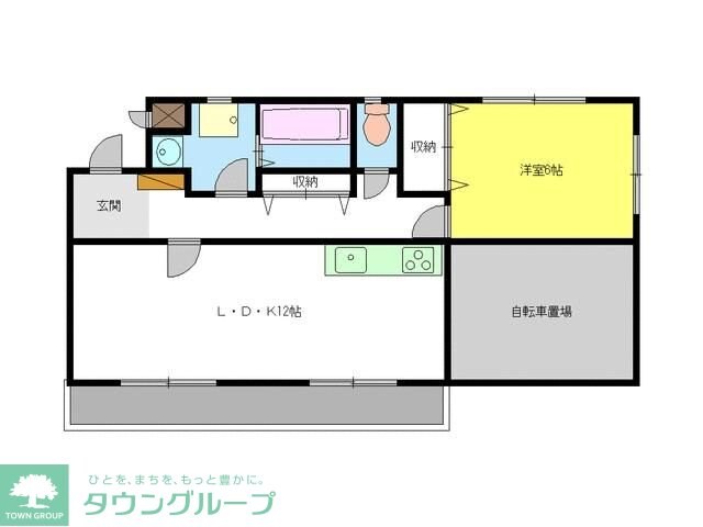 サンパティークメゾンの物件間取画像