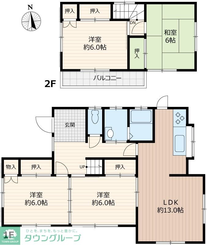 さいたま市桜区戸建の物件間取画像