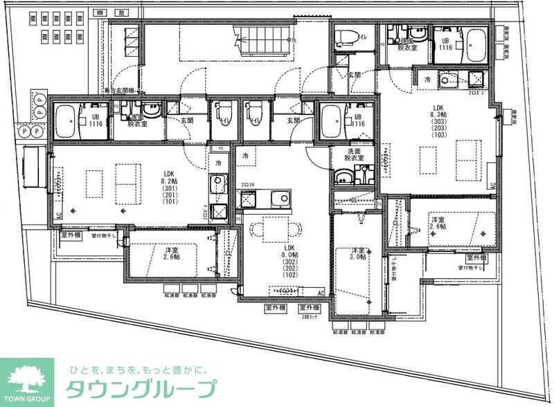 KEIAI RESIDENCE 北大宮の物件間取画像