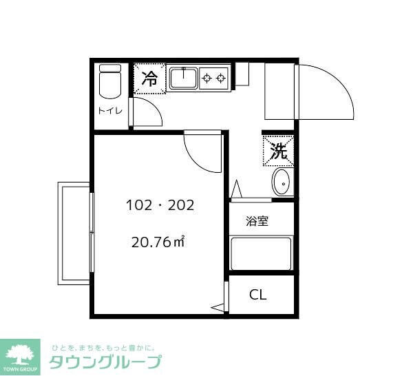 L’Aria Omiya(ラーリア大宮)の物件間取画像