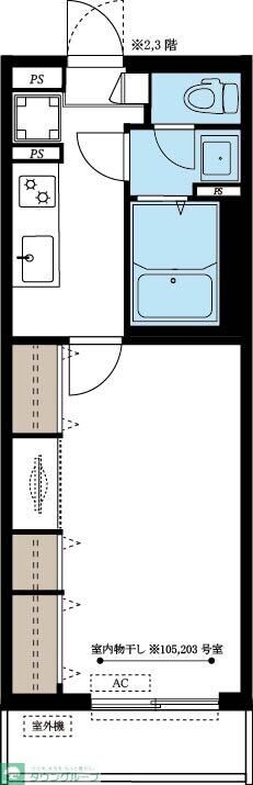 リブリ・新都心IIの物件間取画像