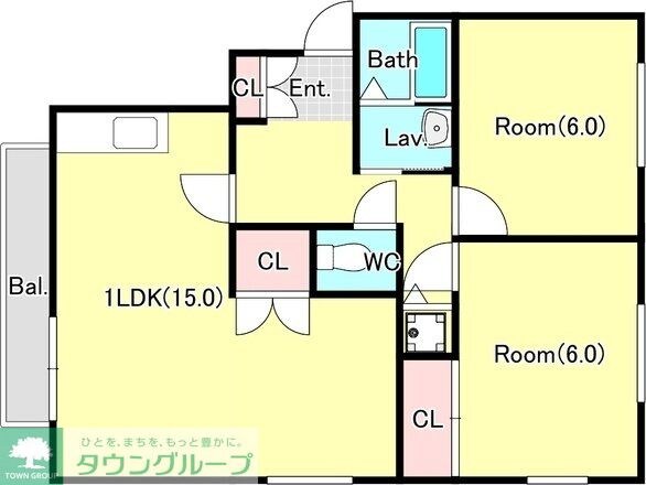 ソレイユ岩槻(旧ハウスポート山本)の物件間取画像