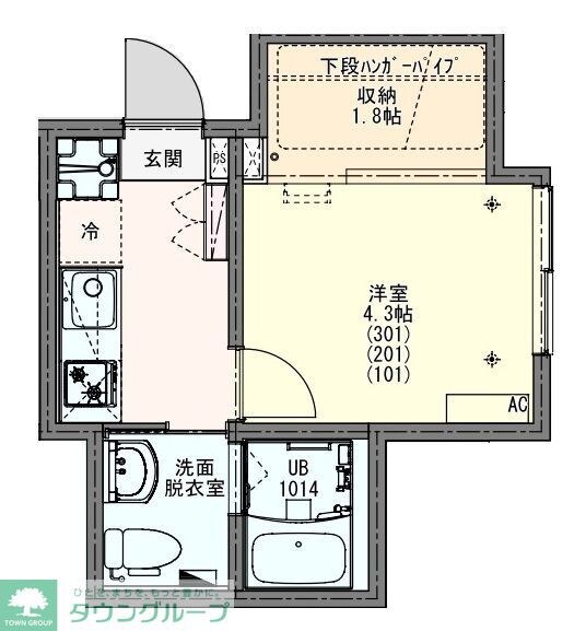 KEIAI RESIDENCE宮原の物件間取画像