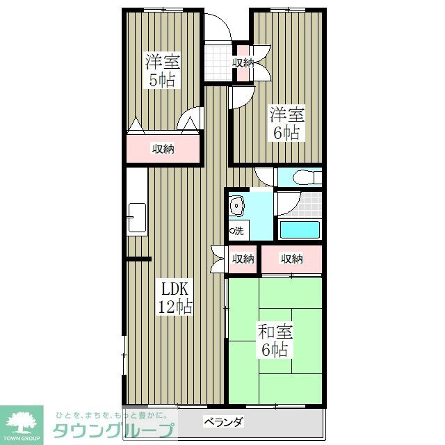 信栄マンションの物件間取画像