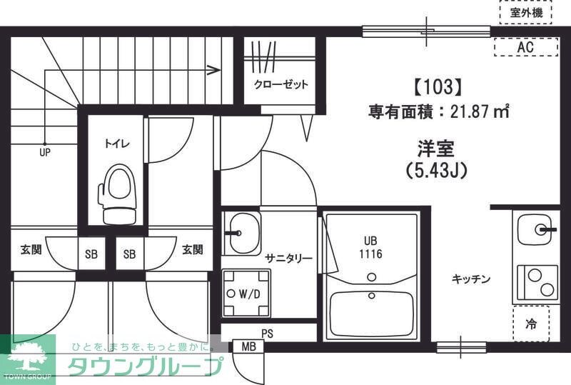 リブリ・サン・ウエストの物件間取画像