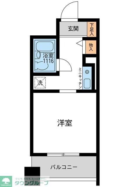 CASSIA南浦和の物件間取画像