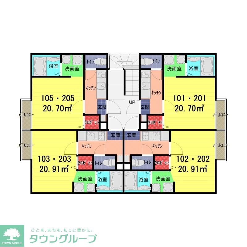 グッドシャインレジデンス西大宮の物件間取画像