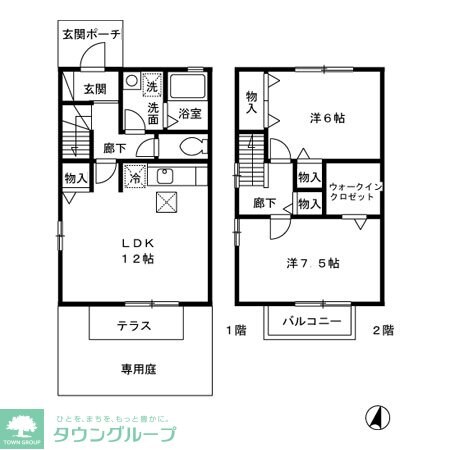 ハイツ静和IIの物件間取画像