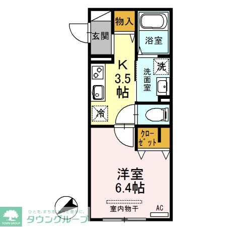 ホワイトヴィラの物件間取画像