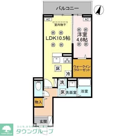 ノーブルヴィラ南浦和の物件間取画像