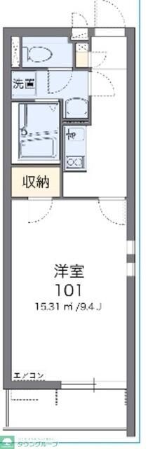クレイノシャンティ浦和の物件間取画像