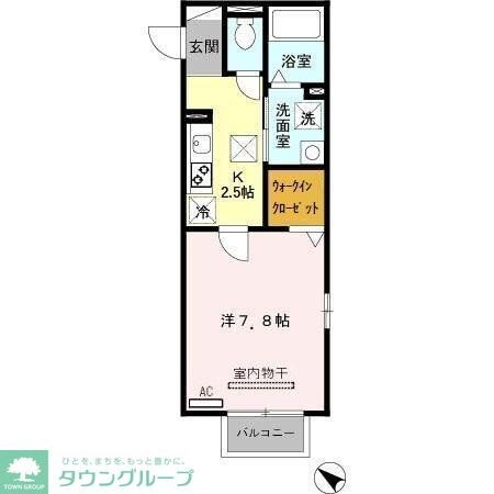 エルミタージュ IIの物件間取画像