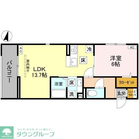 Bleu Lapinの物件間取画像