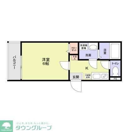 レイズ日進の物件間取画像