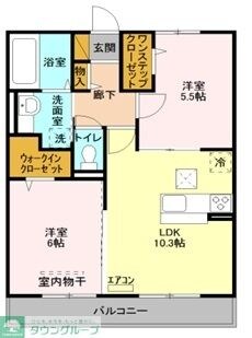 ブライトAの物件間取画像