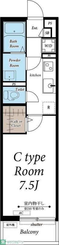 グレイス桶川の物件間取画像